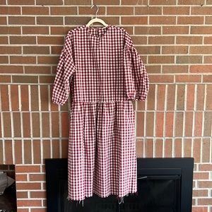 April Meets October Gingham Dress